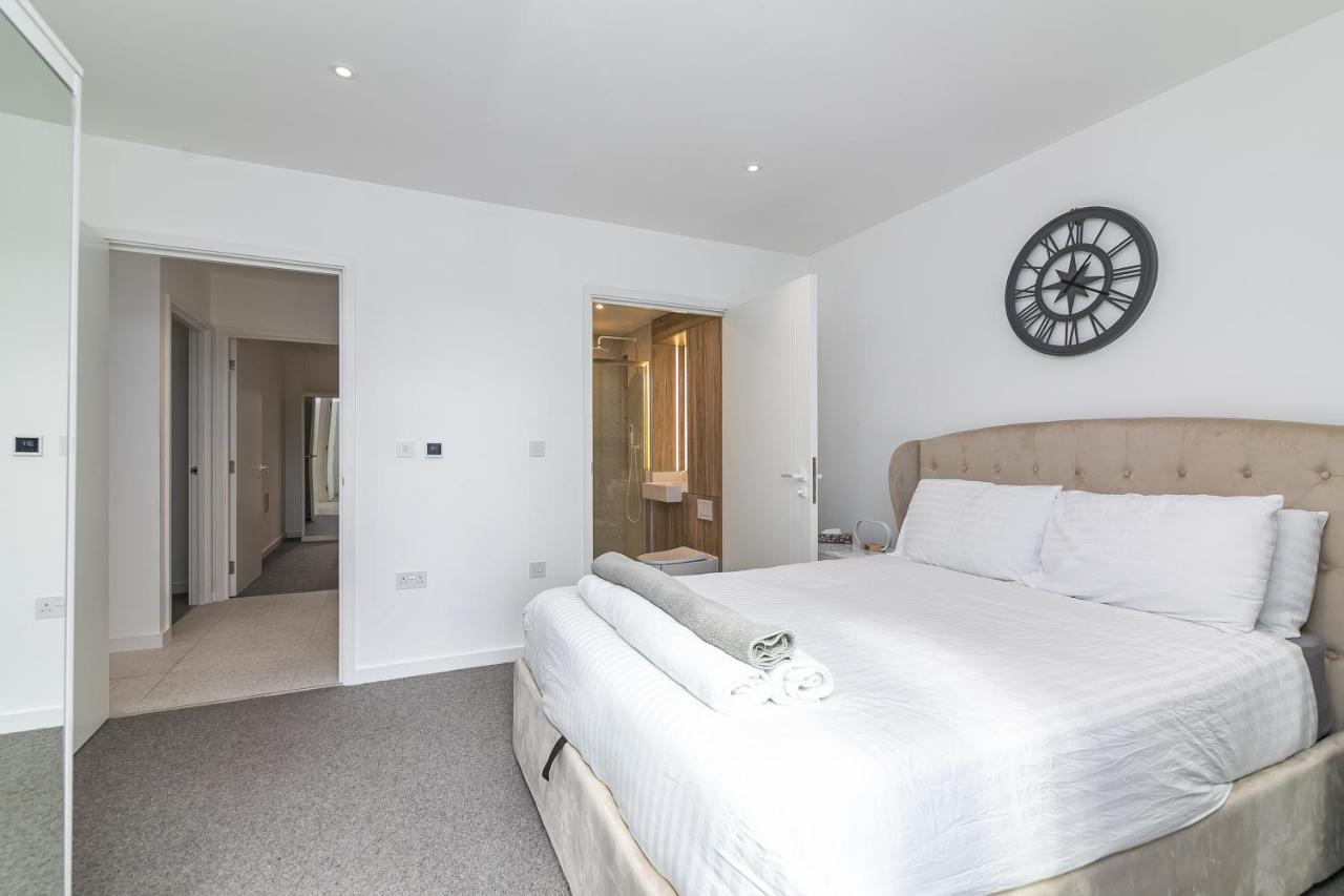 Luxury Spacious Flat With Communal Gardens And Parking Londýn Exteriér fotografie