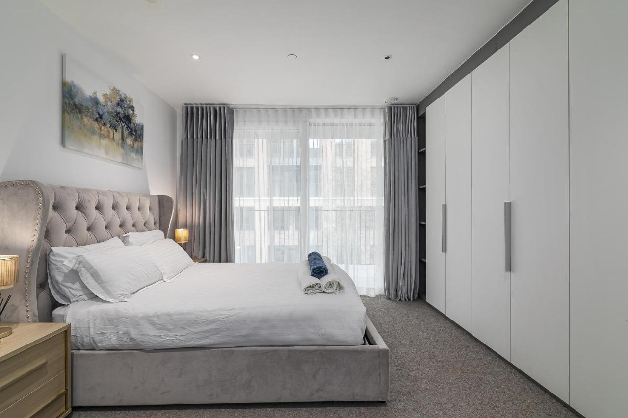 Luxury Spacious Flat With Communal Gardens And Parking Londýn Exteriér fotografie